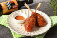 Teriyaki Chicken Meatballs Skewers