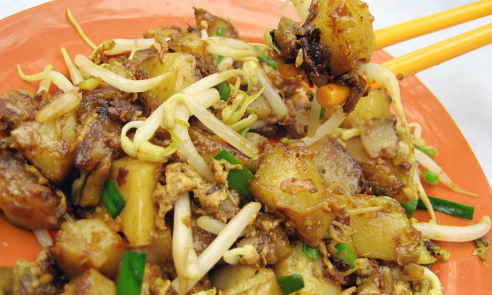 fried carrot cake
