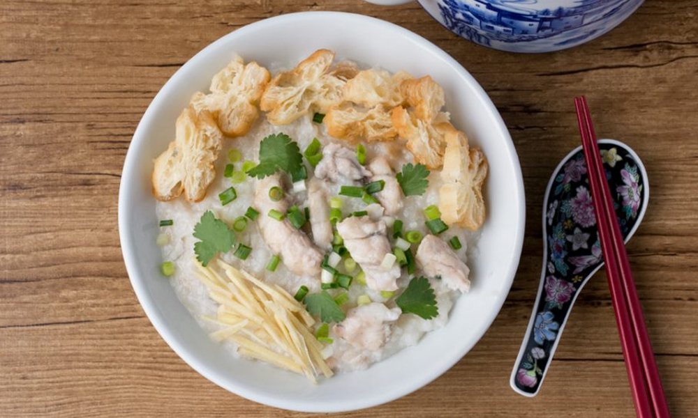 porridge with savoury toppings