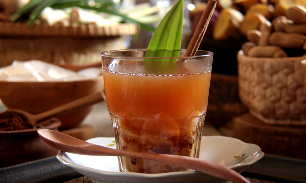 Indonesian traditional ginger drink "Wedang Jahe"