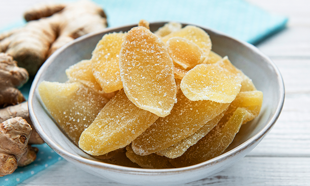 Candied ginger