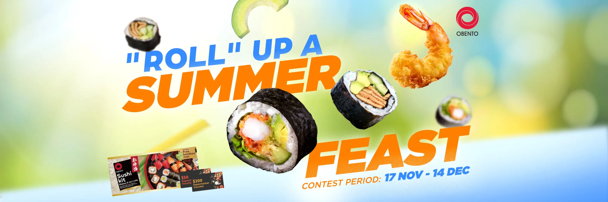 Obento Roll up a Summer Feast
