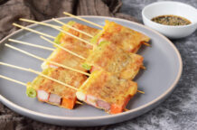 Korean Meat and Vegetables Skewers