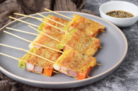 Korean Meat and Vegetables Skewers Korean Meat and Vegetables Skewers