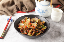 Clams with Black Bean Sauce
