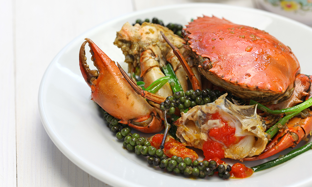 Kampot pepper crab