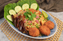 Lao Crispy Rice Salad