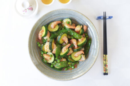 Jade Shrimp Stir Fry