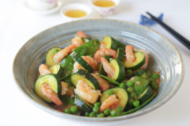Jade Shrimp Stir Fry