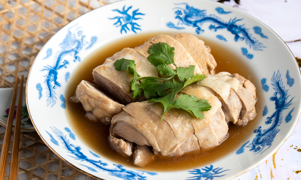 Chinese drunken chicken