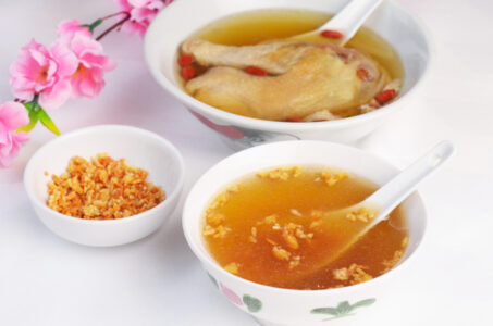 Anhui Fried Rice in Chicken Soup
