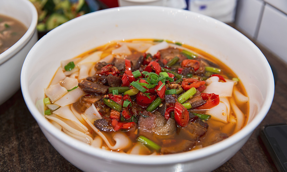 hunan soup rice noodles
