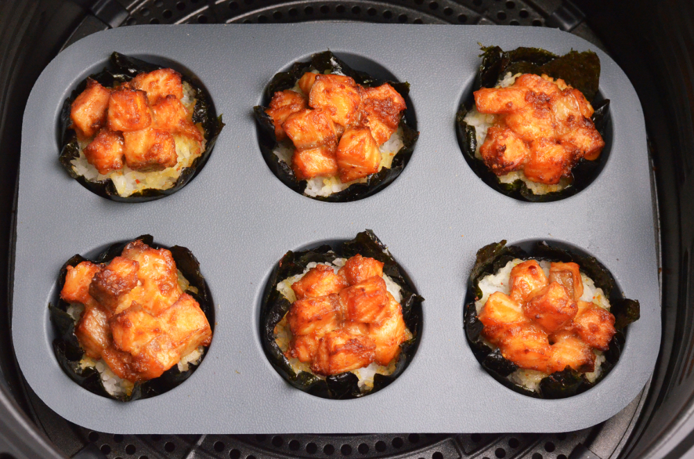 Salmon Sushi Bites Salmon Sushi Bites