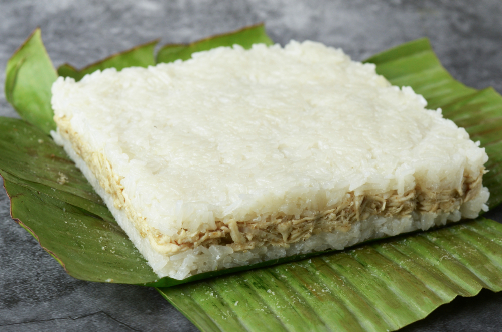 Lemper Ayam (Sticky Rice with Chicken Floss)