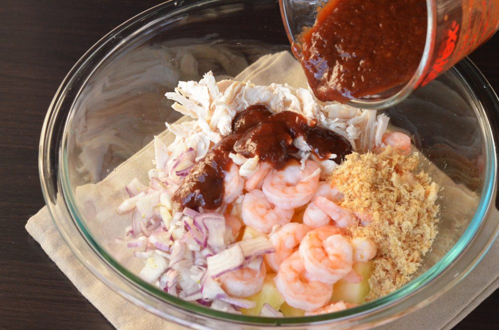 Phuket Style Pineapple Salad Phuket Style Pineapple Salad