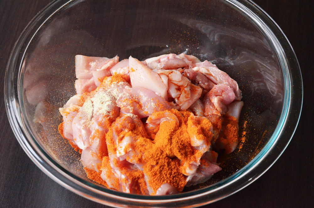 Malaysian Kam Heong chicken