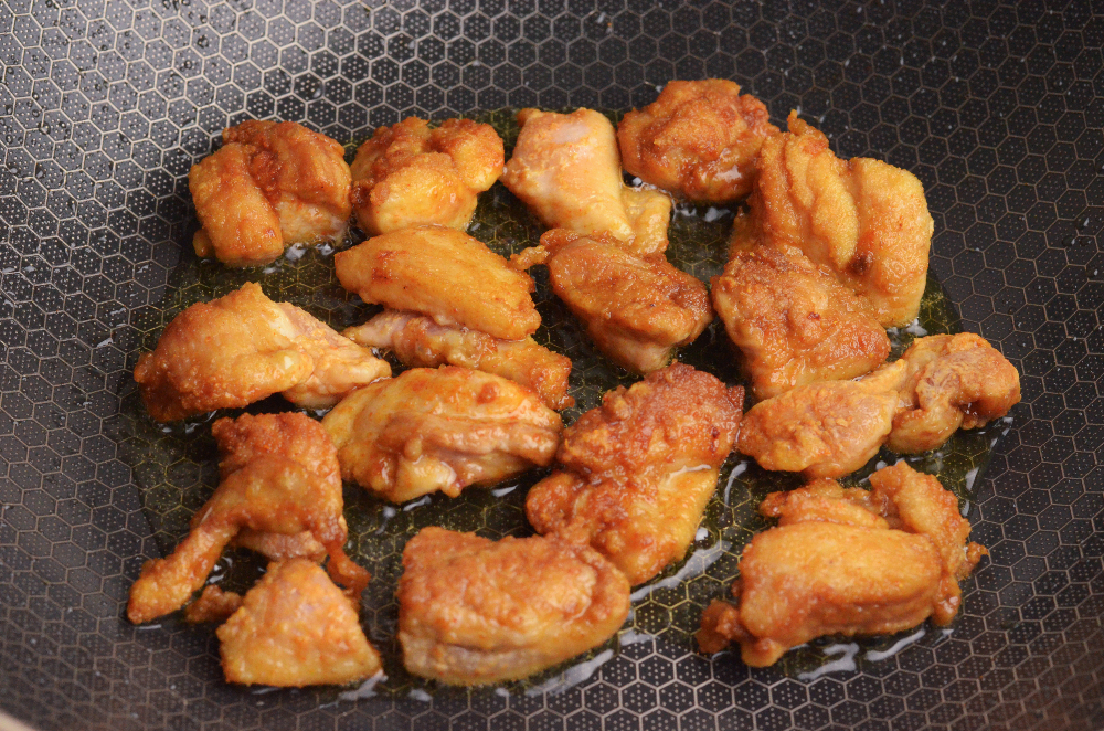 Malaysian Kam Heong chicken