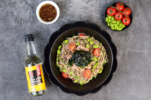 Tuna Soba Noodles with Japanese Onion Dressing