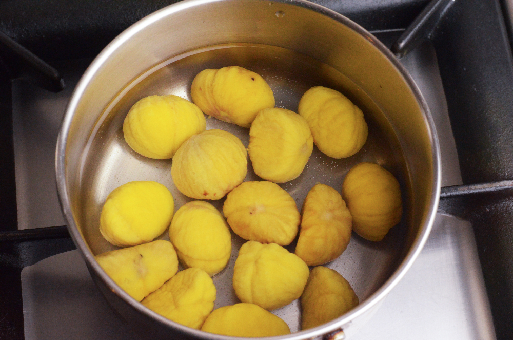 Japanese Chestnut Jelly Cake (Kuri Youkan) Japanese Chestnut Jelly Cake (Kuri Youkan)