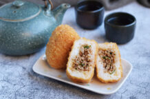 Crunchy Panko Pork Onigiri